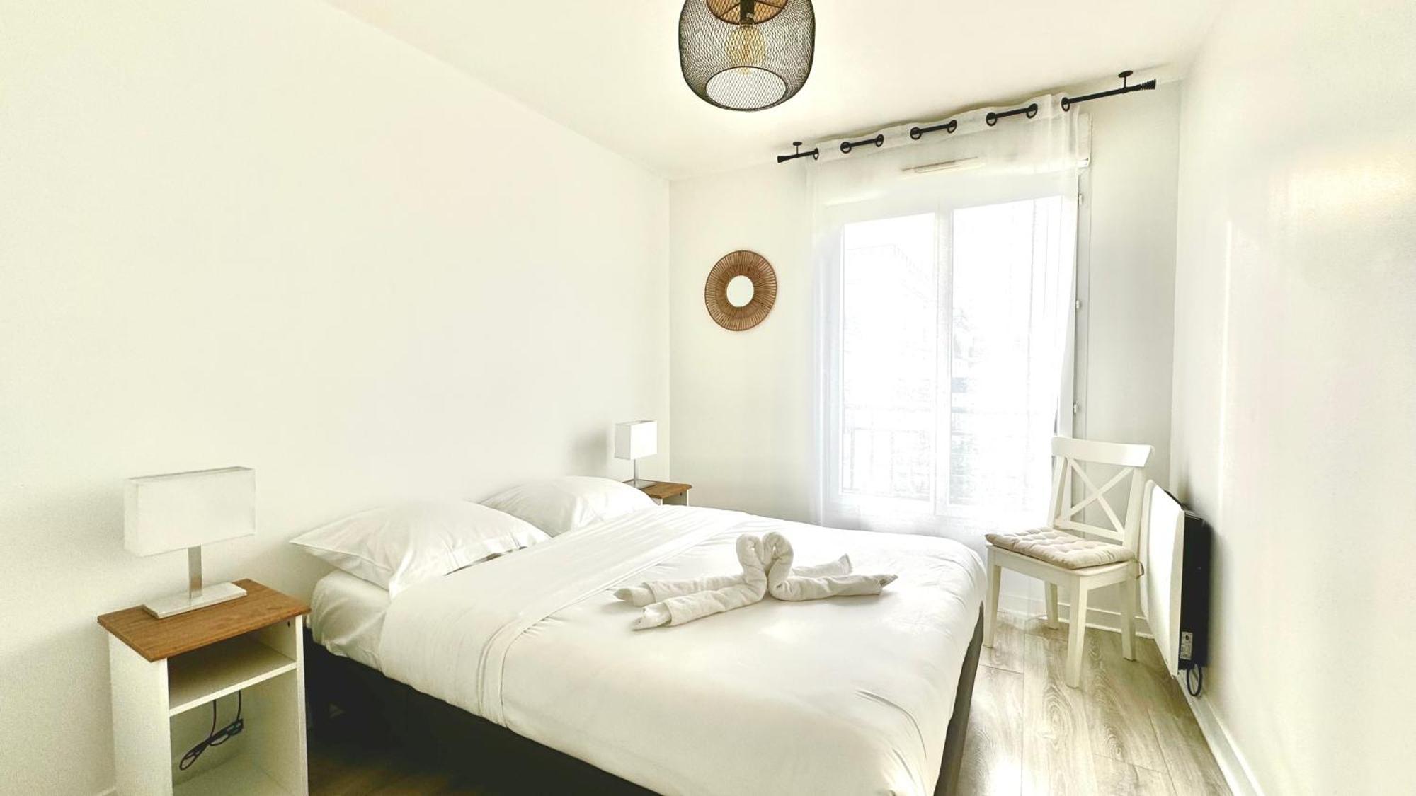 Appartement Central 6 Personnes A 10 Minutes De Disneyland Montévrain Eksteriør billede