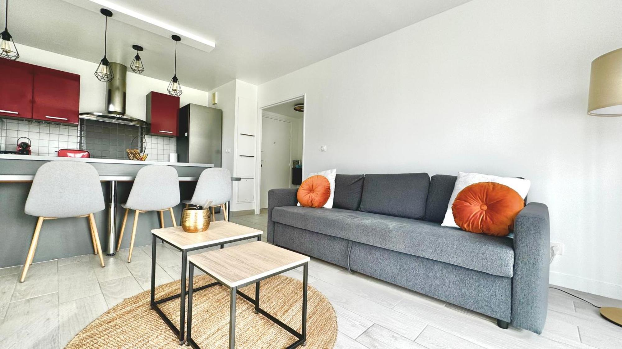 Appartement Central 6 Personnes A 10 Minutes De Disneyland Montévrain Eksteriør billede