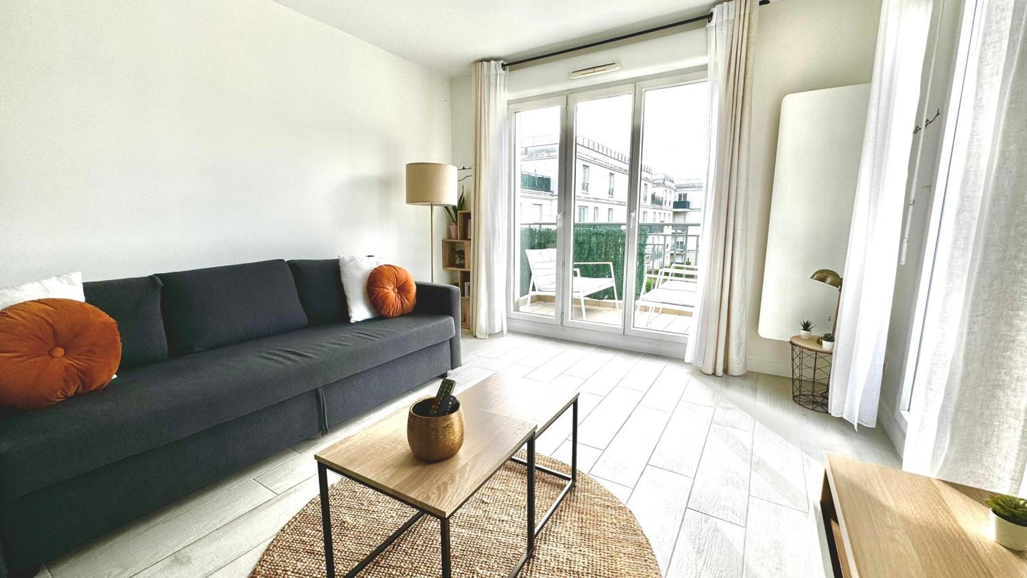 Appartement Central 6 Personnes A 10 Minutes De Disneyland Montévrain Eksteriør billede
